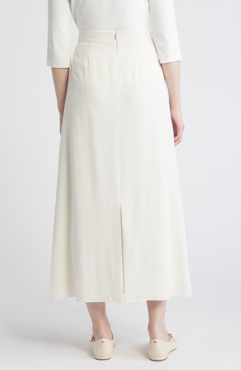 BOSS Vateza A-Line Midi Skirt, Alternate, color, Open Wht