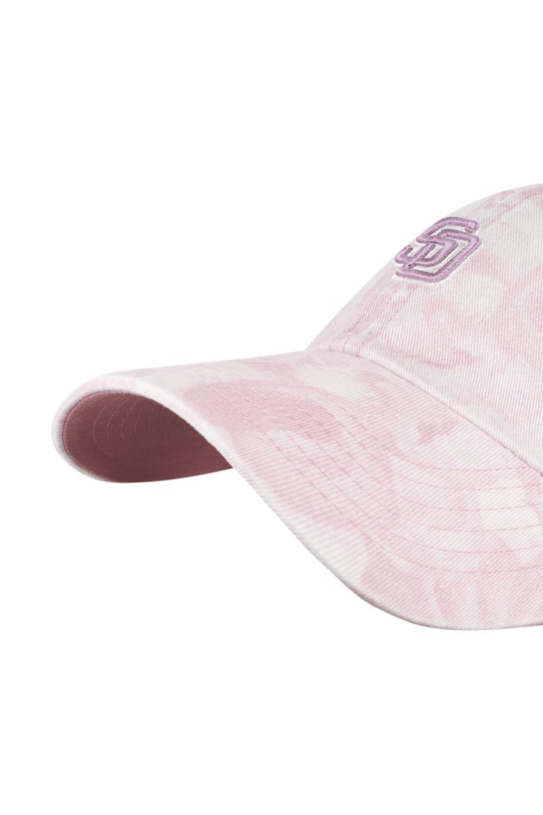 Women's '47 Pink San Diego Padres Gardenia Clean Up Adjustable Hat, Alternate, color, Pink