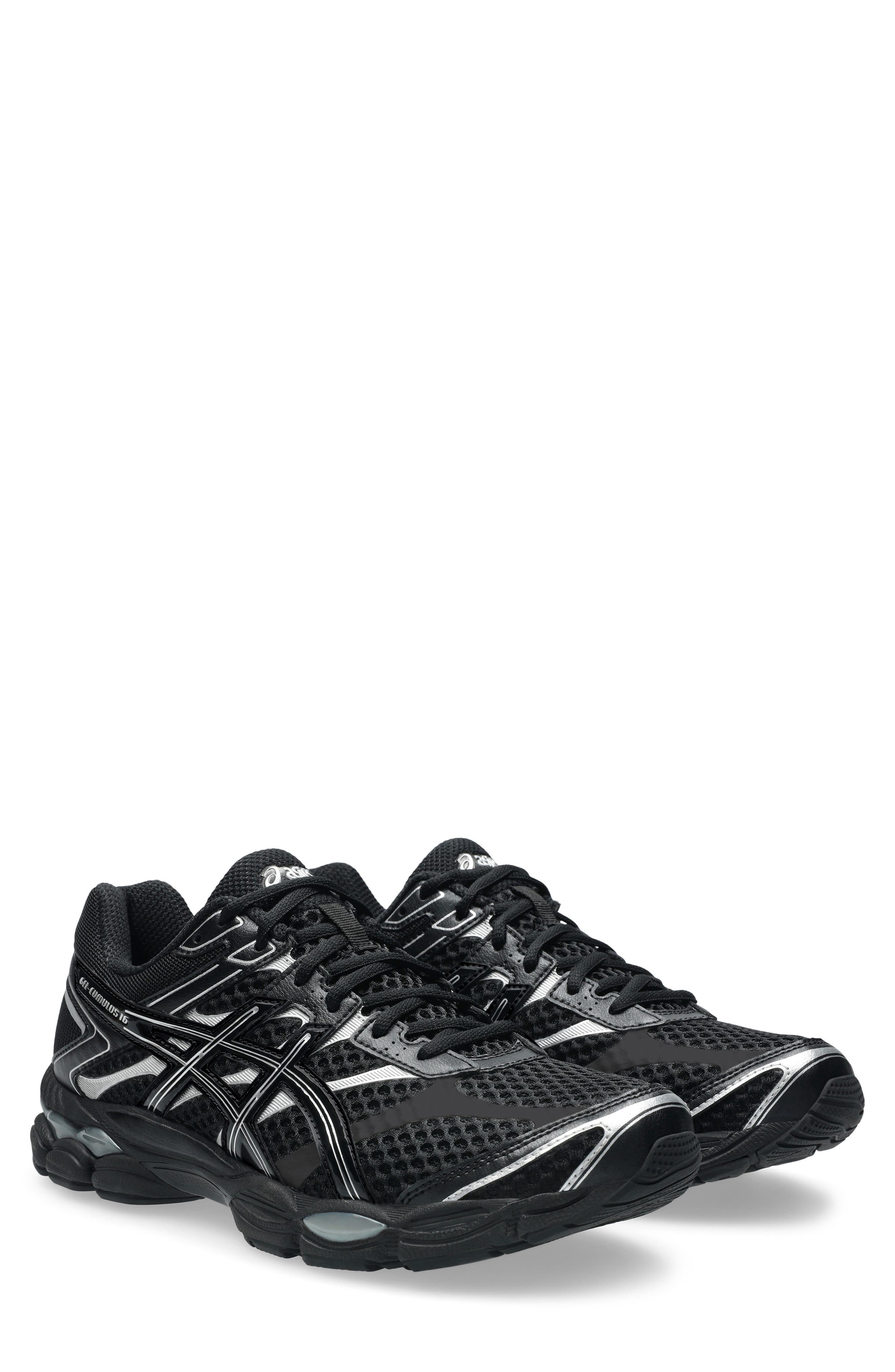 ASICS<sup>®</sup> Gender Inclusive GEL-CUMULUS<sup>®</sup> 16 Sneaker, Main, color, Black/ Black