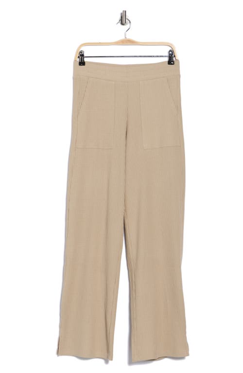 Z By Zella Reset Waffle Stitch Pants In Neutral