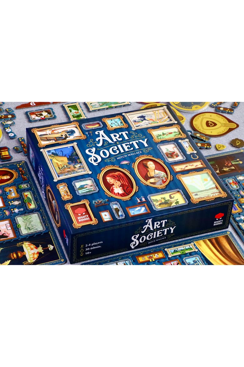 Art Society Collection Board Game, Ages 10+, Alternate, color, Multicolored