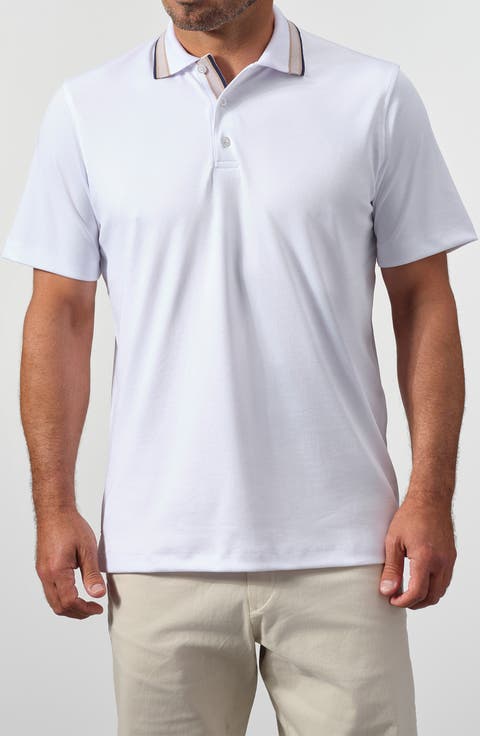Tipped Knit Polo