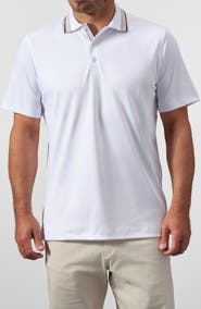 STUDIO GARNET LOS ANGELES Tipped Knit Polo