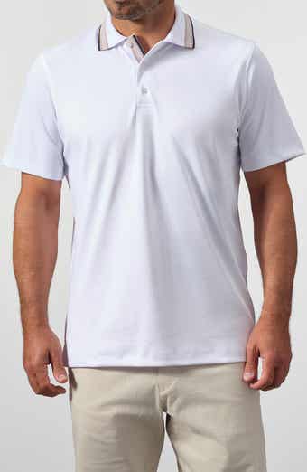 STUDIO GARNET LOS ANGELES Tipped Knit Polo