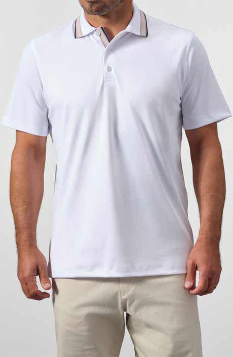 STUDIO GARNET LOS ANGELES Tipped Knit Polo