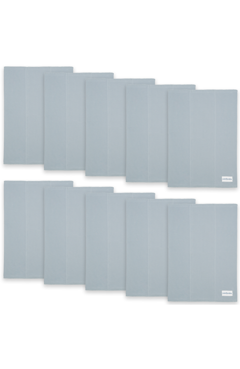 Cotton Burp Cloths - Pack of 10