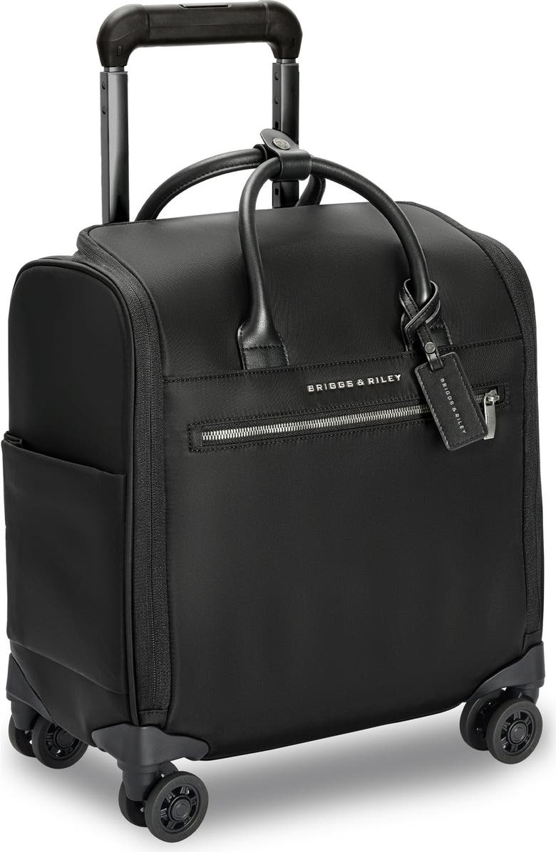 Briggs & Riley Rhapsody Cabin Spinner Carry-On Suitcase, Alternate, color, Black