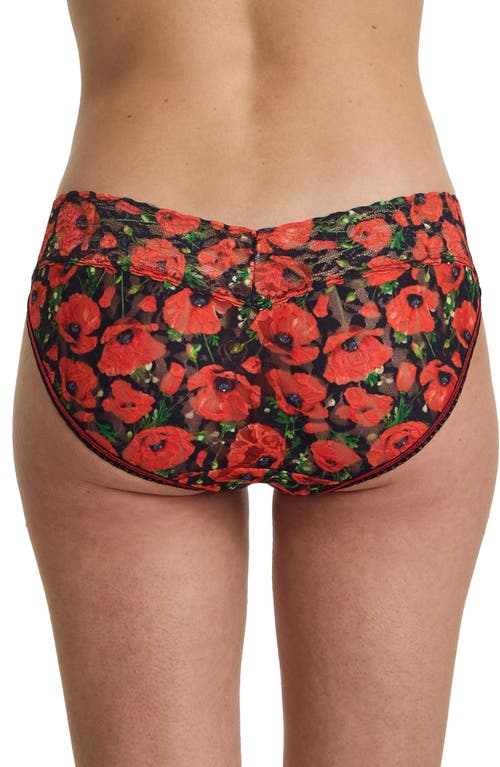 Hanky Panky Lace Vikini In Black