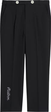 Malbon Golf Oliver Pleated Straight Leg Pants