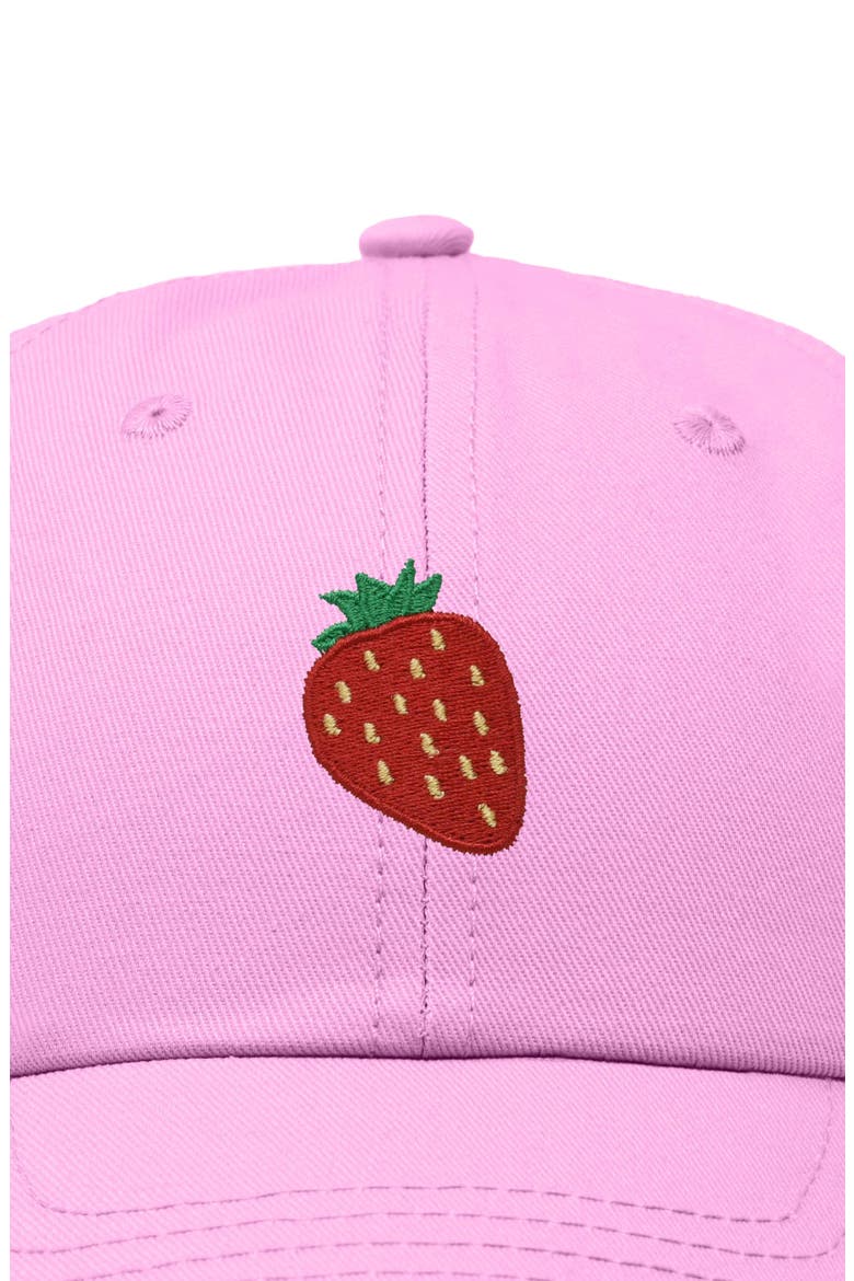 Strawberry Hat, Alternate, color, Light Pink