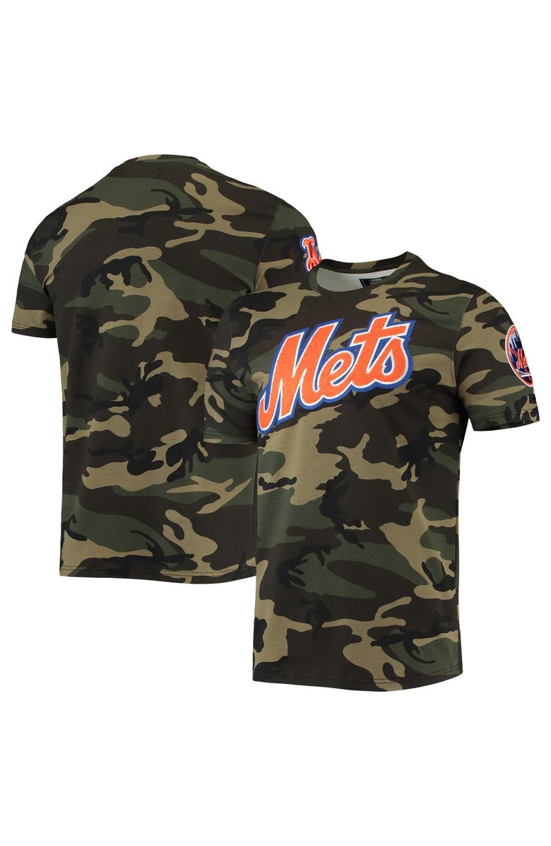 PRO STANDARD Men's Pro Standard Camo New York Mets Team T-Shirt, Main, color, 