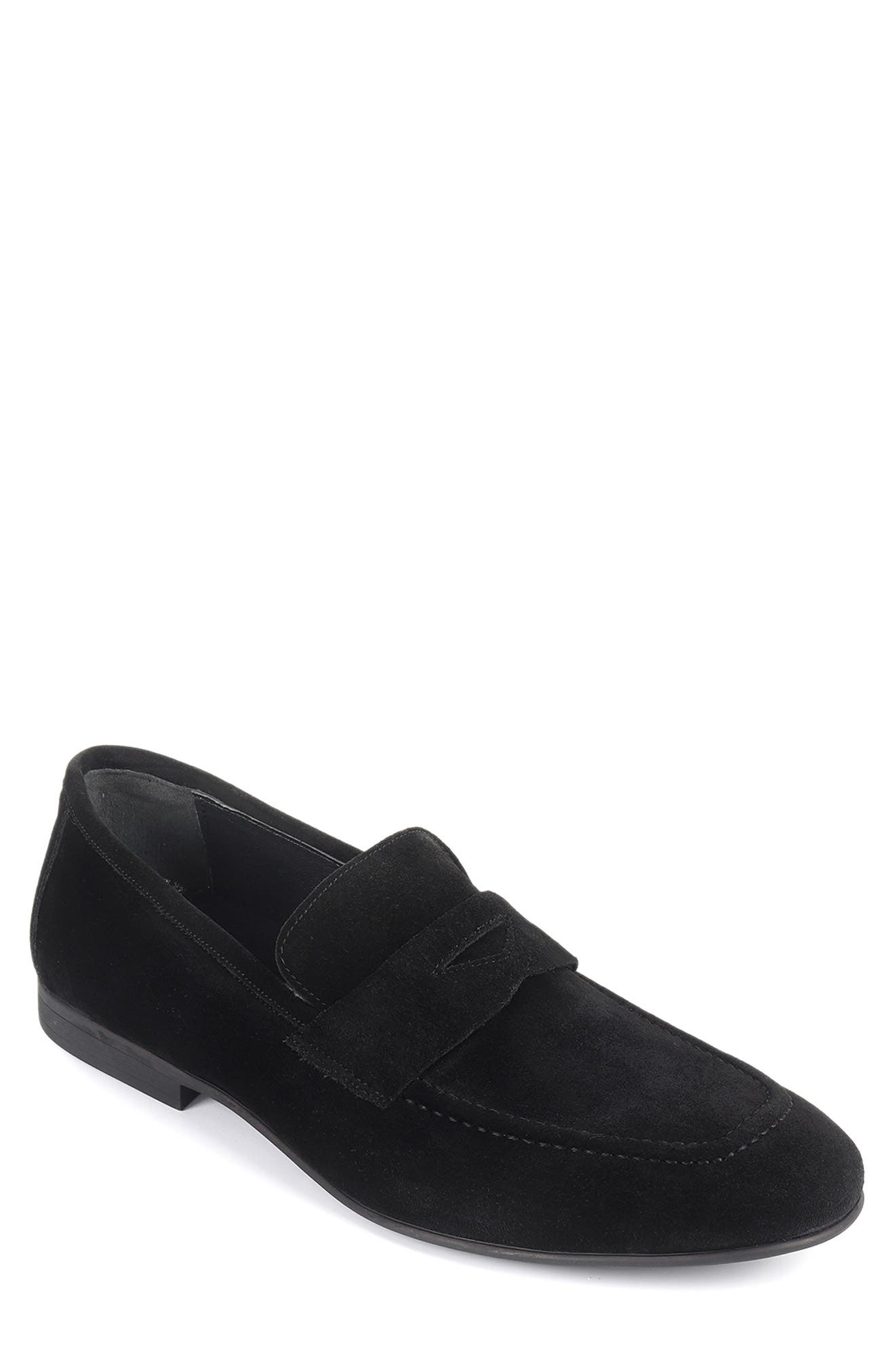 VELLAPAIS Largo Penny Loafer, Main, color, Black