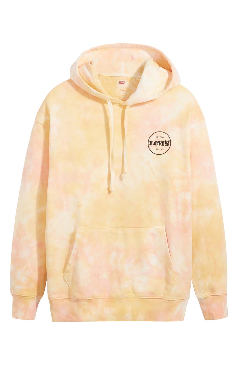 LEVIS PREMIUM Levi's<sup>®</sup> Premium Relaxed Fit Men's Logo Hoodie, Main, color, 