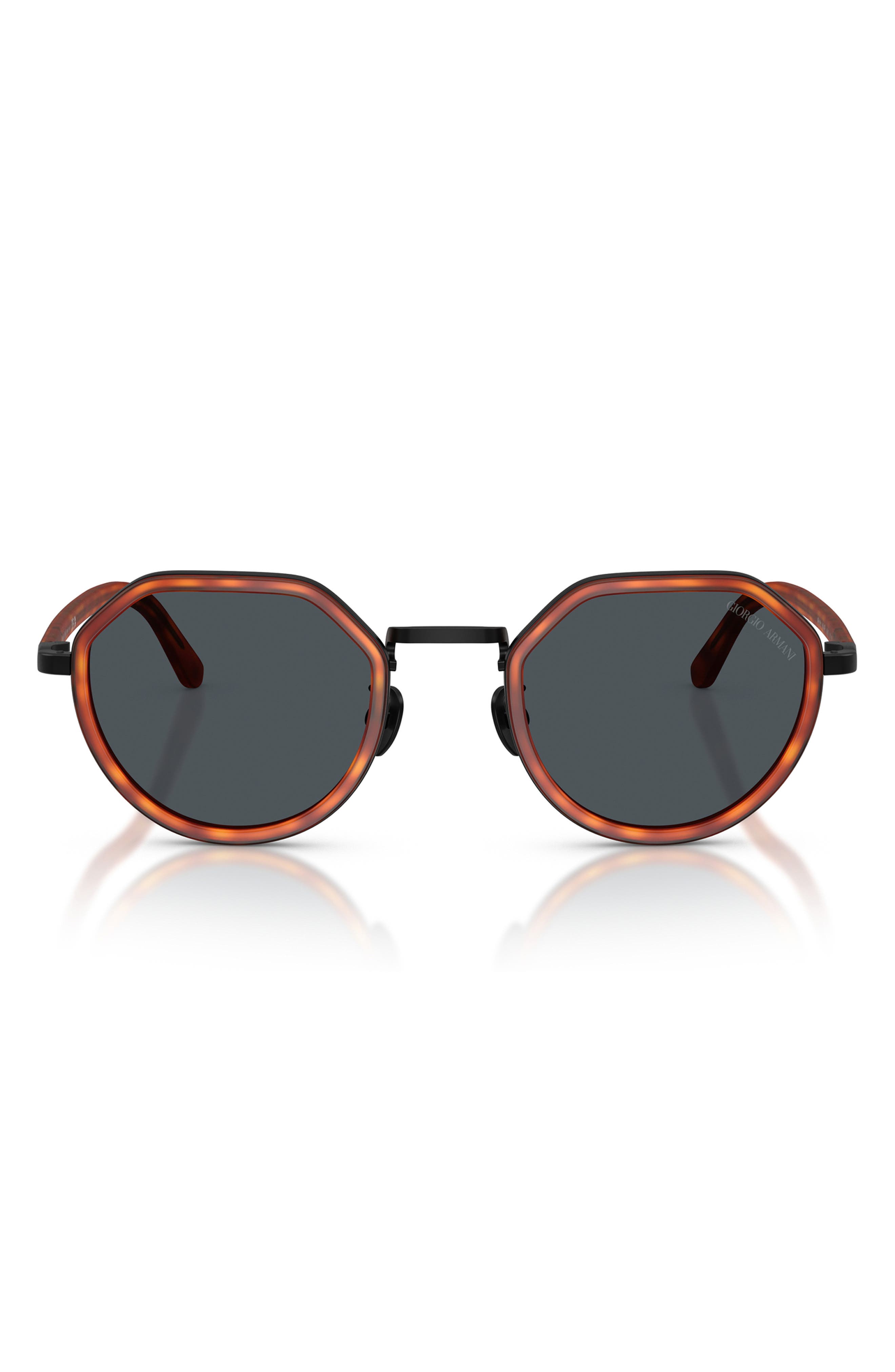selected MATTE BROWN TURTLE / BLUE