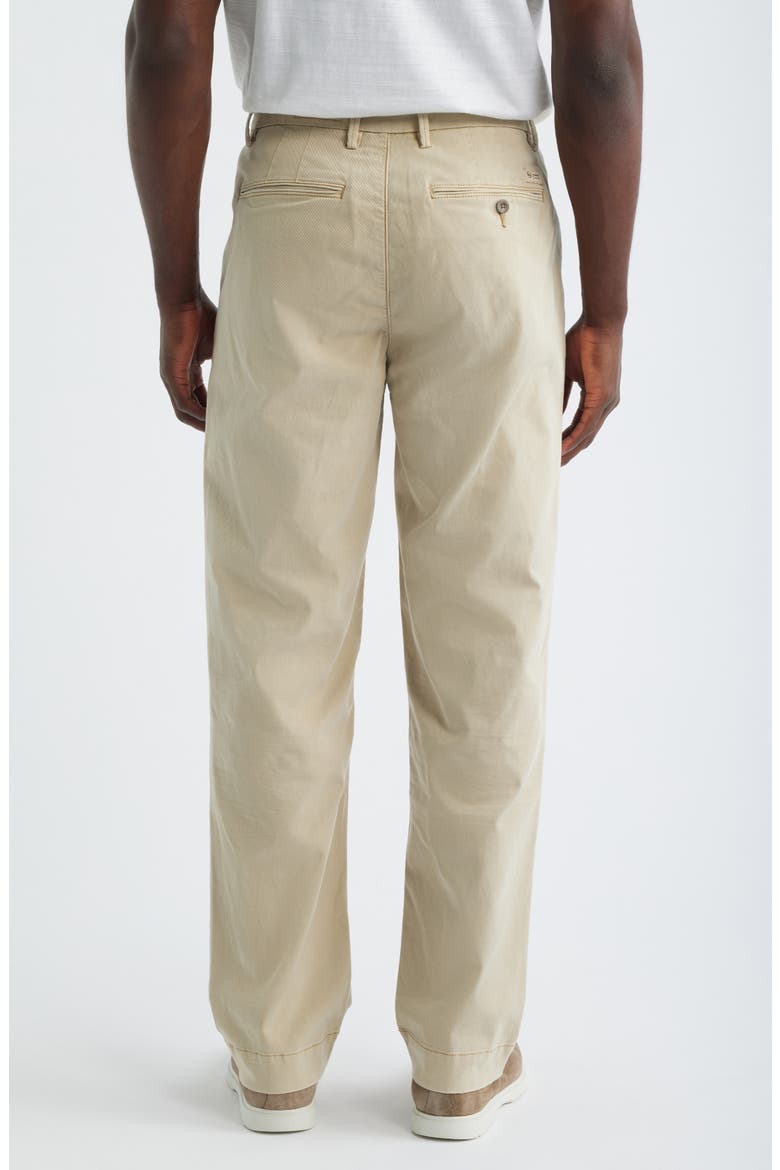 Archie Relaxed Straight Leg Stretch Sateen Pants, Alternate, color, 5 YEARS SULFUR DUNE KHAKI