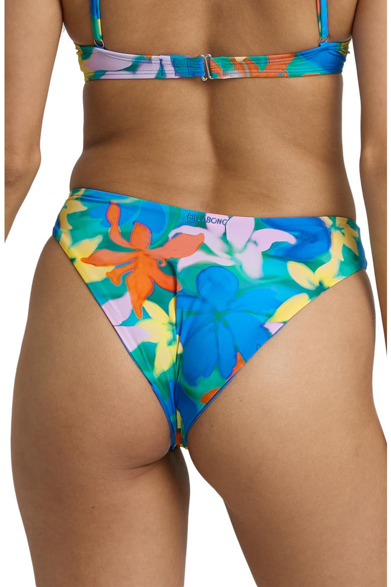 Agua Flores Bondi Bikini Bottoms, Alternate, color, BLUE MULTI