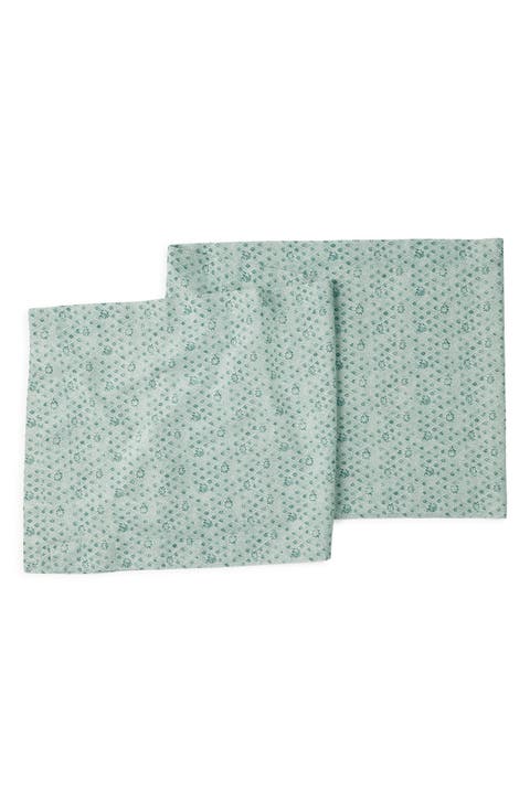 Coral Bell Print Table Runner