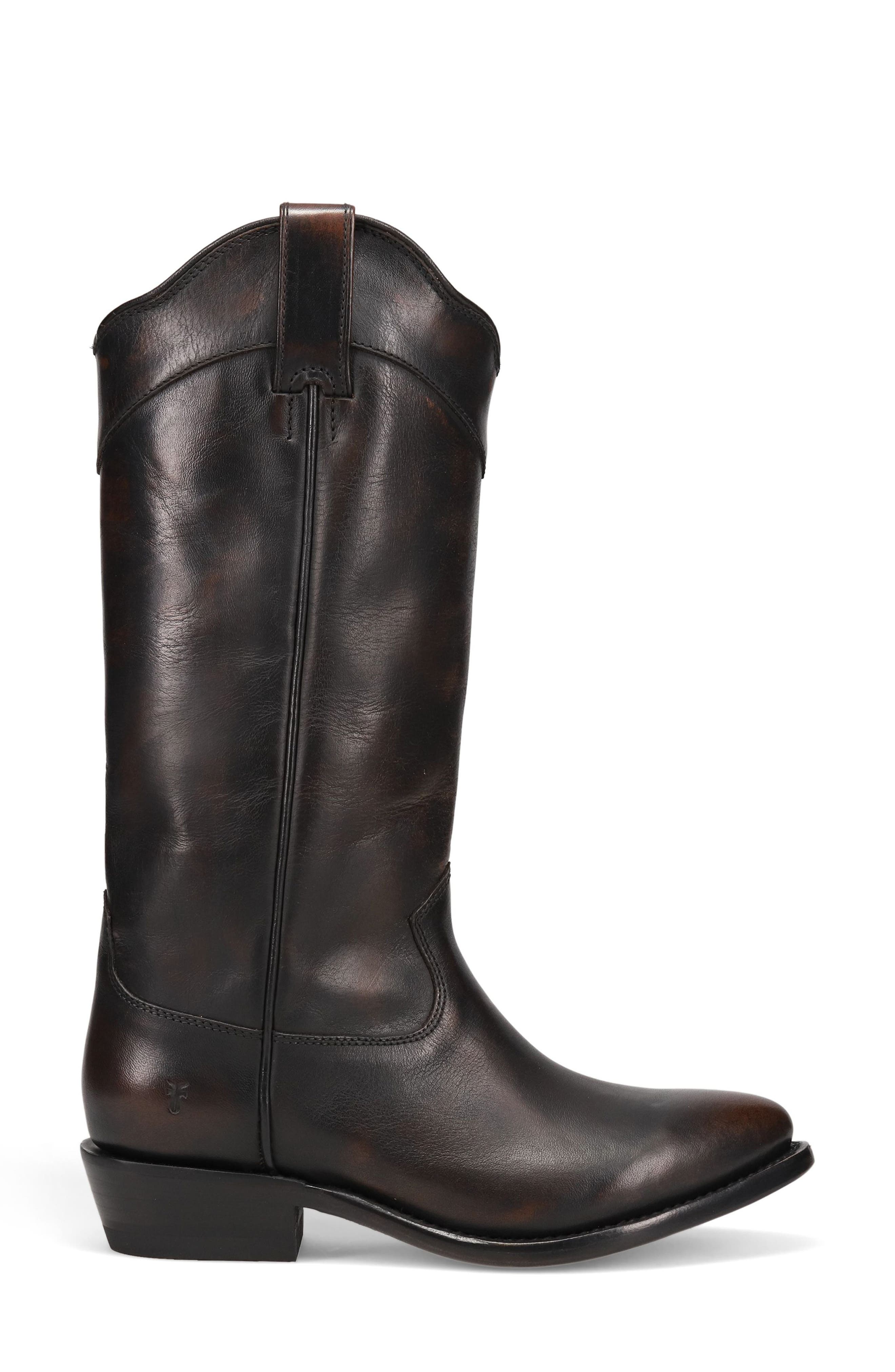 Frye Billy Daisy Knee High Western Boot, Alternate, color, 