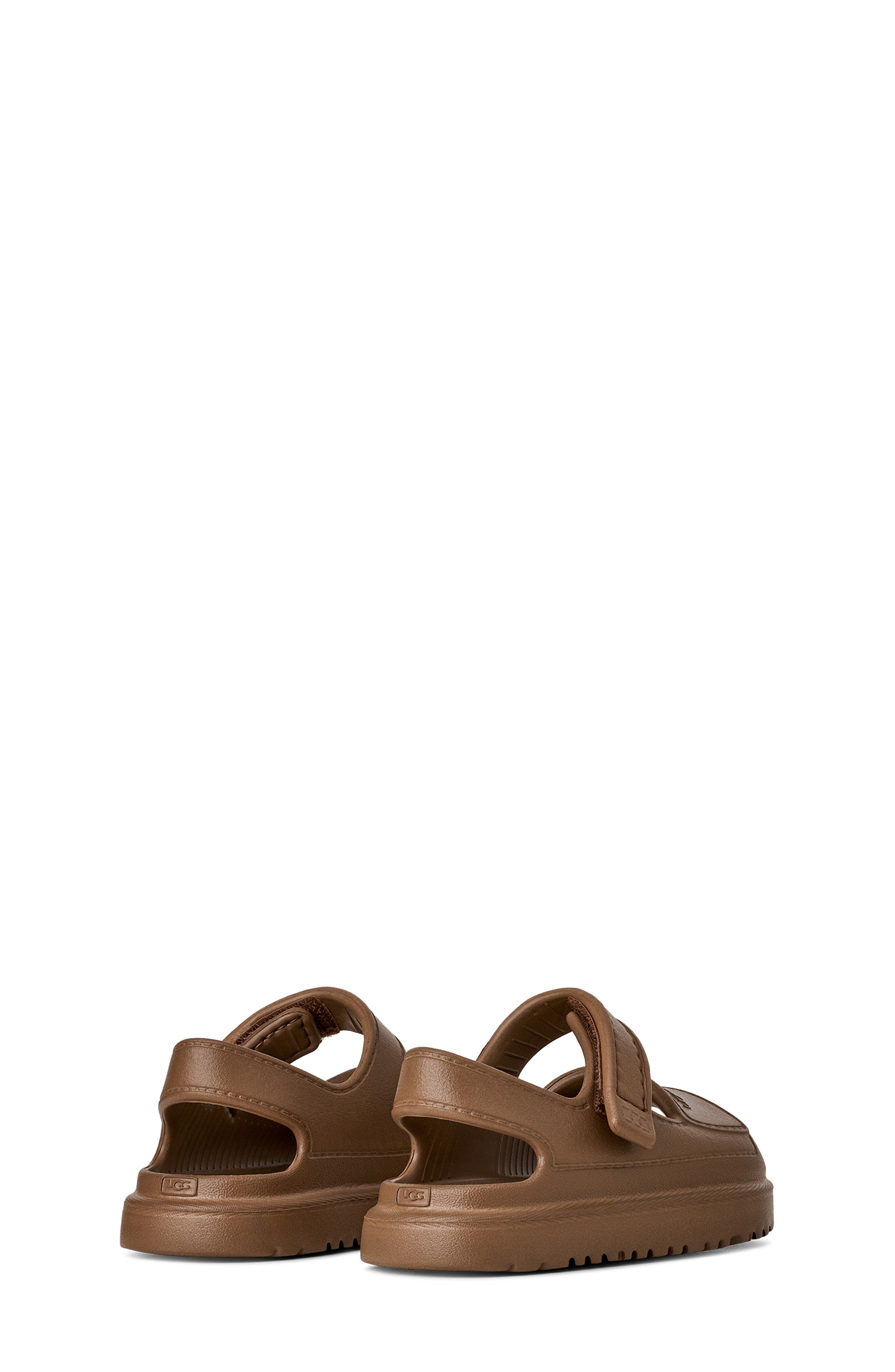 UGG<sup>®</sup> Kids' GoldenGlow Water Friendly Sandal, Alternate, color, Bison Brown