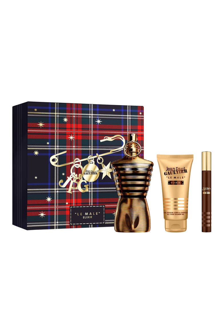 Le Male Elixir Parfum Gift Set $237 Value, Main, color, NO COLOR