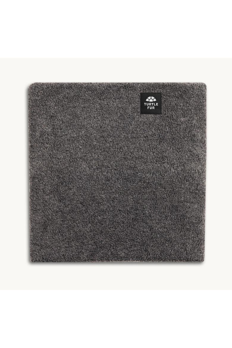 Youth Double-Layer Fleece Neck Warmer, Main, color, Charcoal