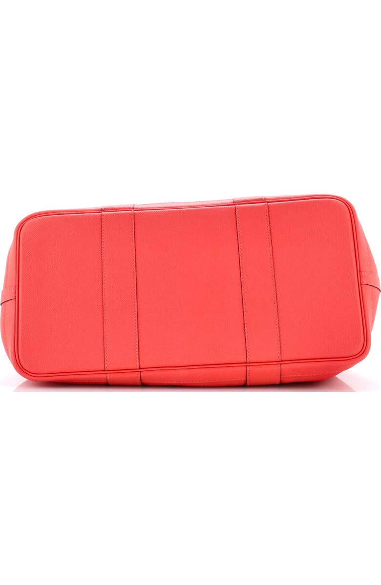 Pre-Owned Hermes Garden Party Tote Leather 36, Alternate, color, Rouge Pivoine