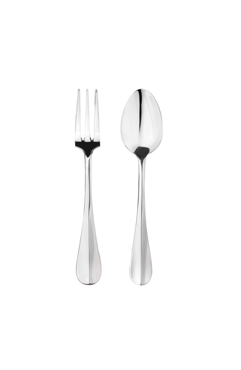 Mepra Roma Serving Set - 2 Pieces, Alternate, color, Silver
