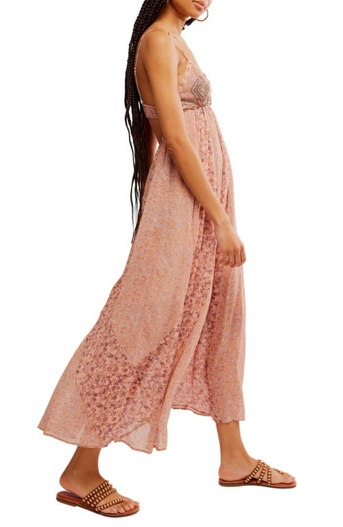 FREE PEOPLE FREE PEOPLE FOREVER TIME SLEEVELESS MIDI DRESS