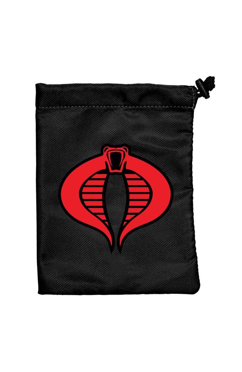Renegade Game Studios G.I. Joe Roleplaying Game Cobra Dice Bag Rpg Accessory, Dice Holder, Alternate, color, Multicolored
