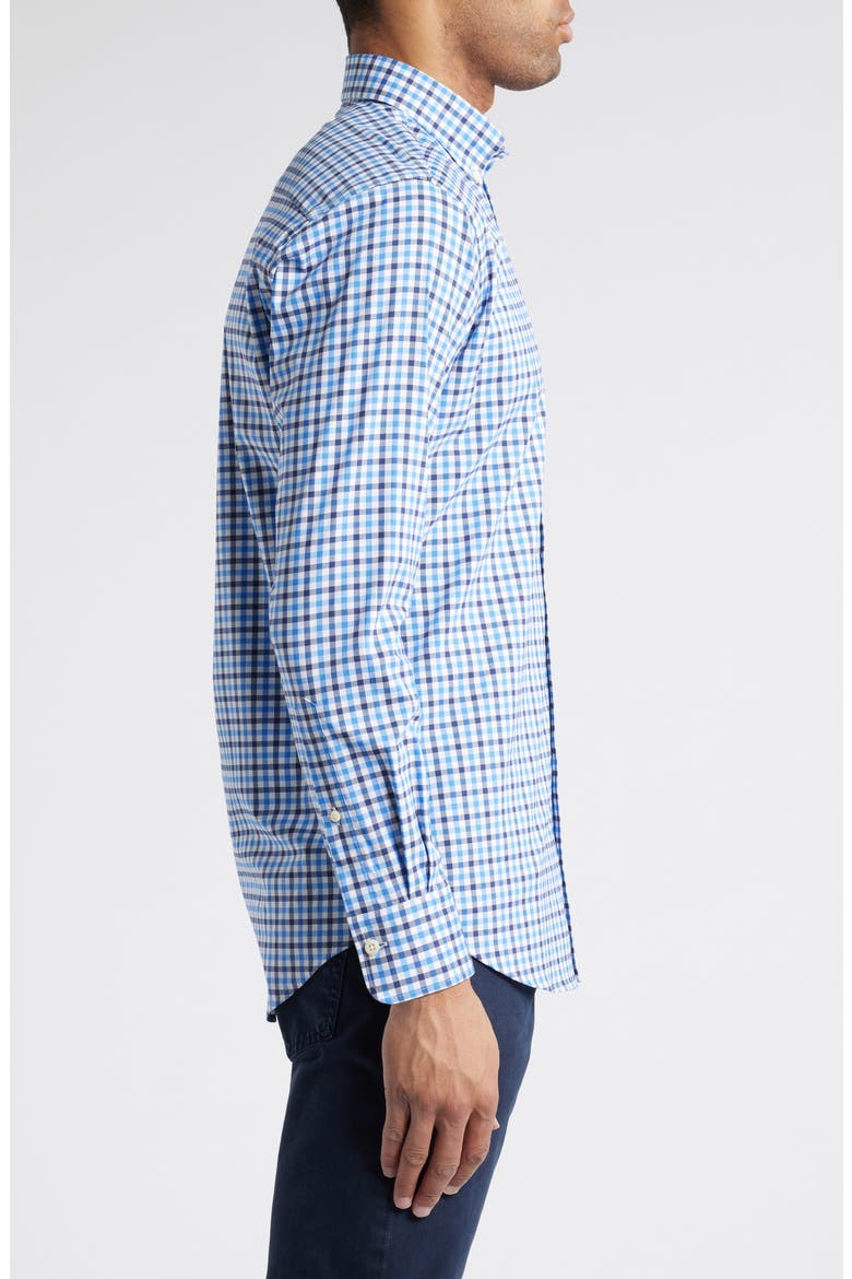 Gardner Crown Lite Performance Button-Down Shirt, Alternate, color, PACIFIC