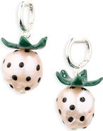 Tory Burch Curiosity Freshwater Pearl Strawberry Drop Earrings