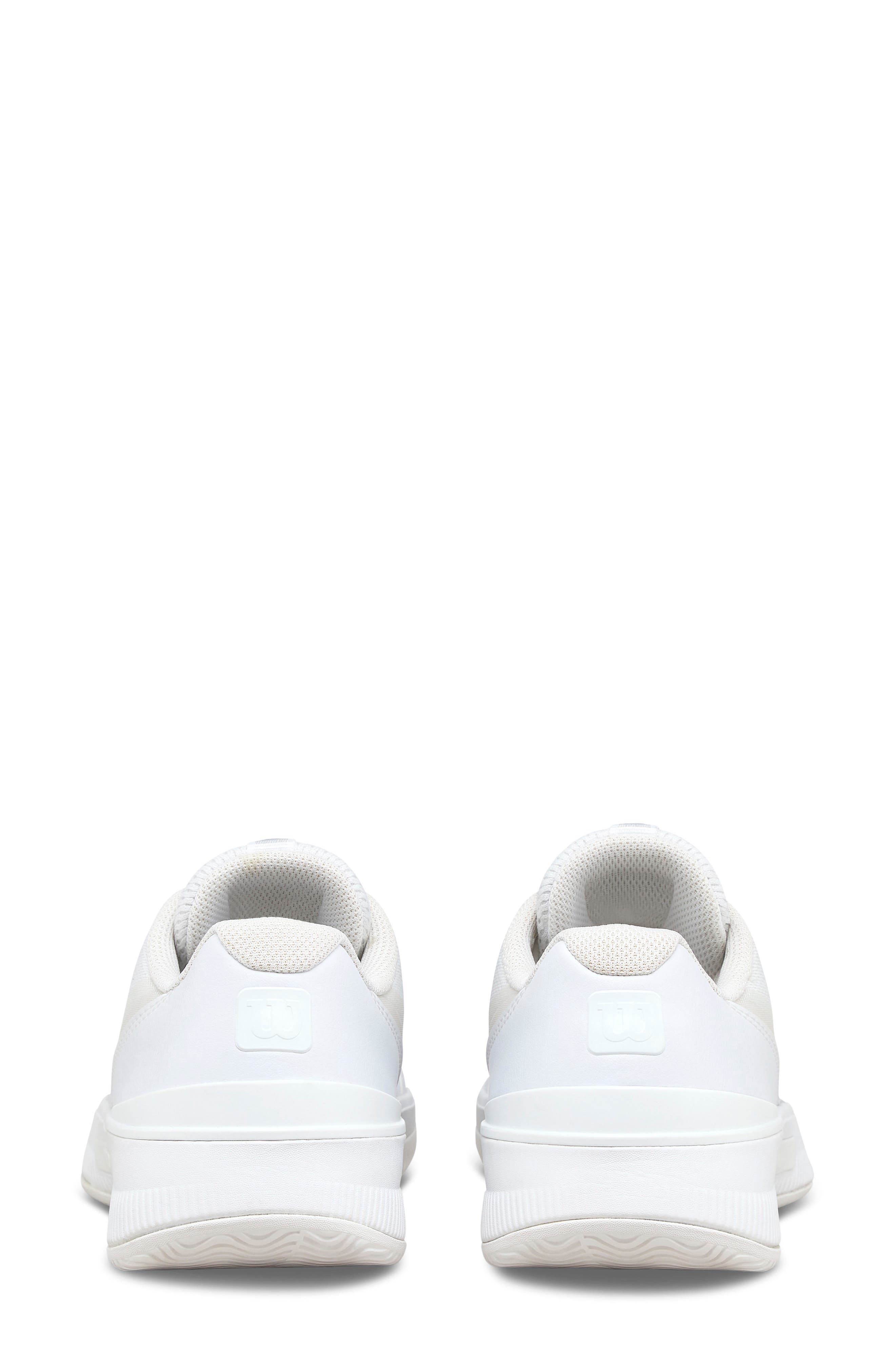 Intrigue Pro Tennis Sneaker, Alternate, color, WHITE / WHITE / SILVER