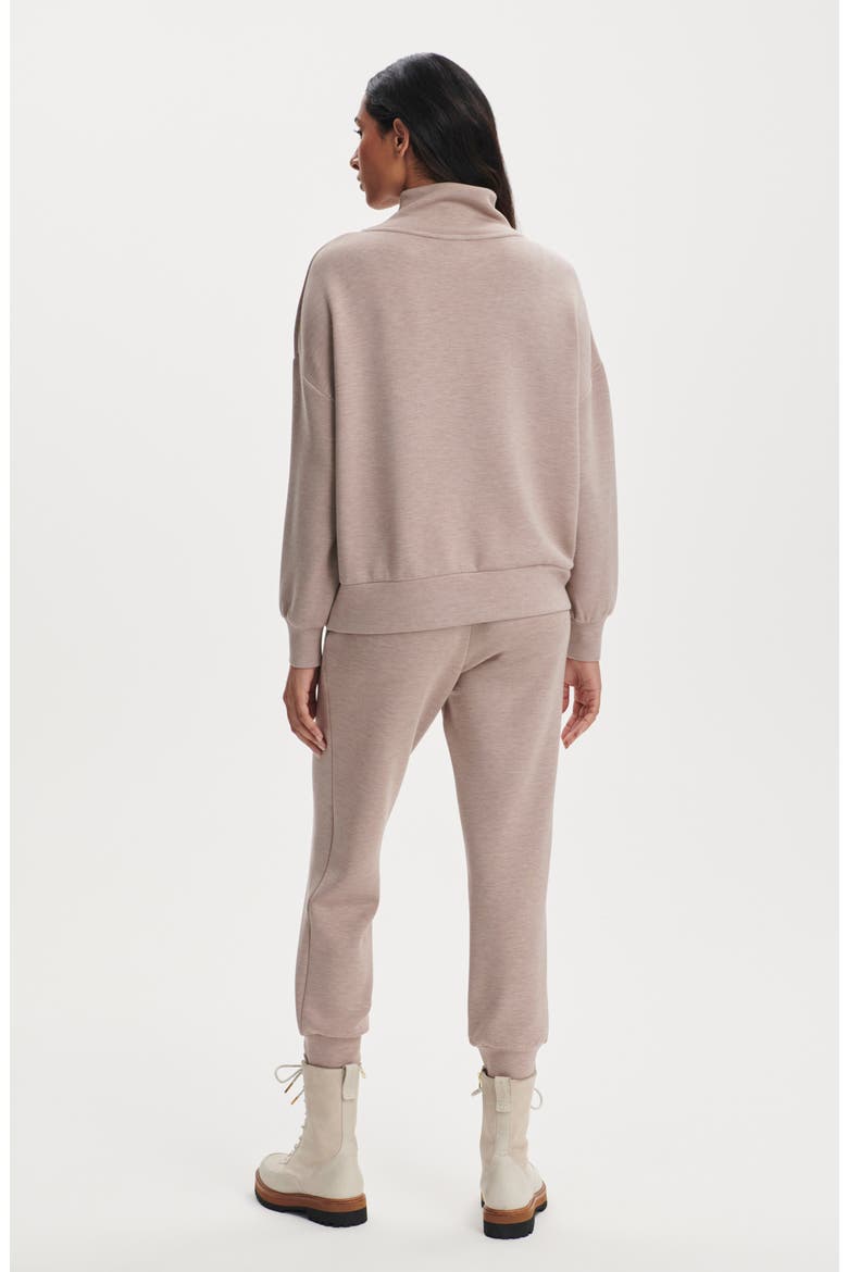 Hawley Half-Zip Sweatshirt, Alternate, color, TAUPE MARL