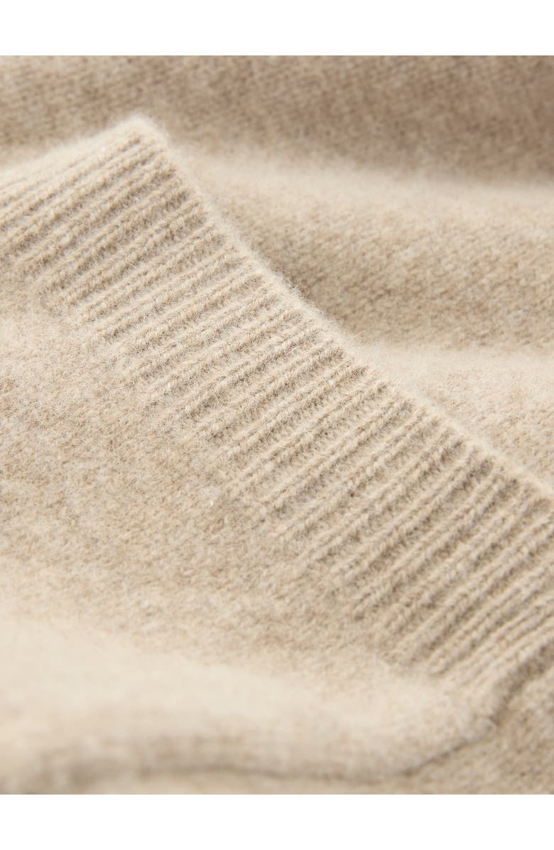 Celtic & Co. Felted Longline Cardigan, Alternate, color, Taupe