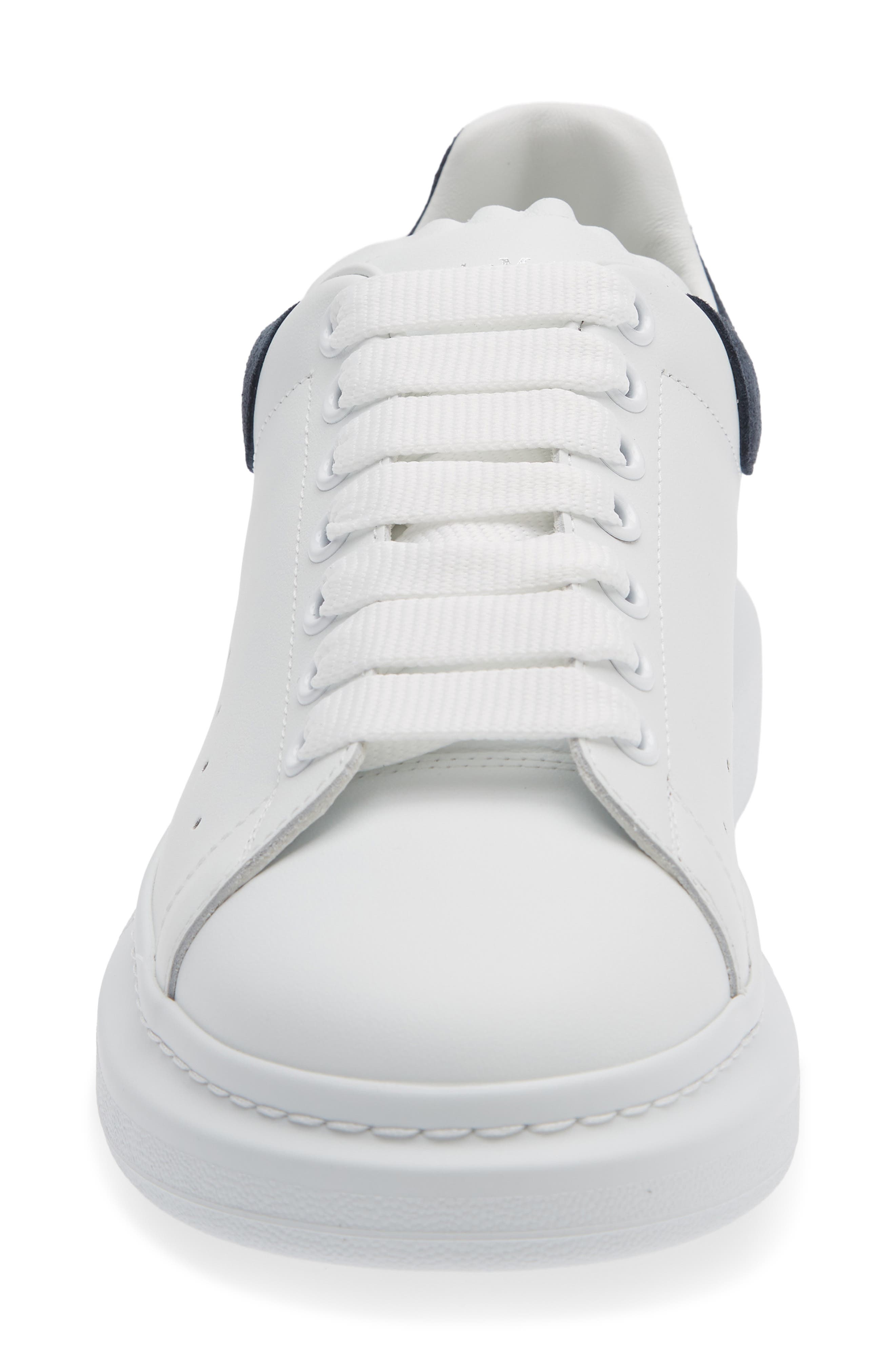 McQueen Oversize Sneaker, Alternate, color, White