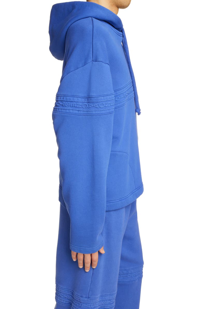 Acne Studios Farmy Chain Embossed Graphic Hoodie, Alternate, color,