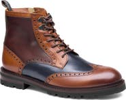 Johnston & Murphy Britton Leather Wingtip Boot