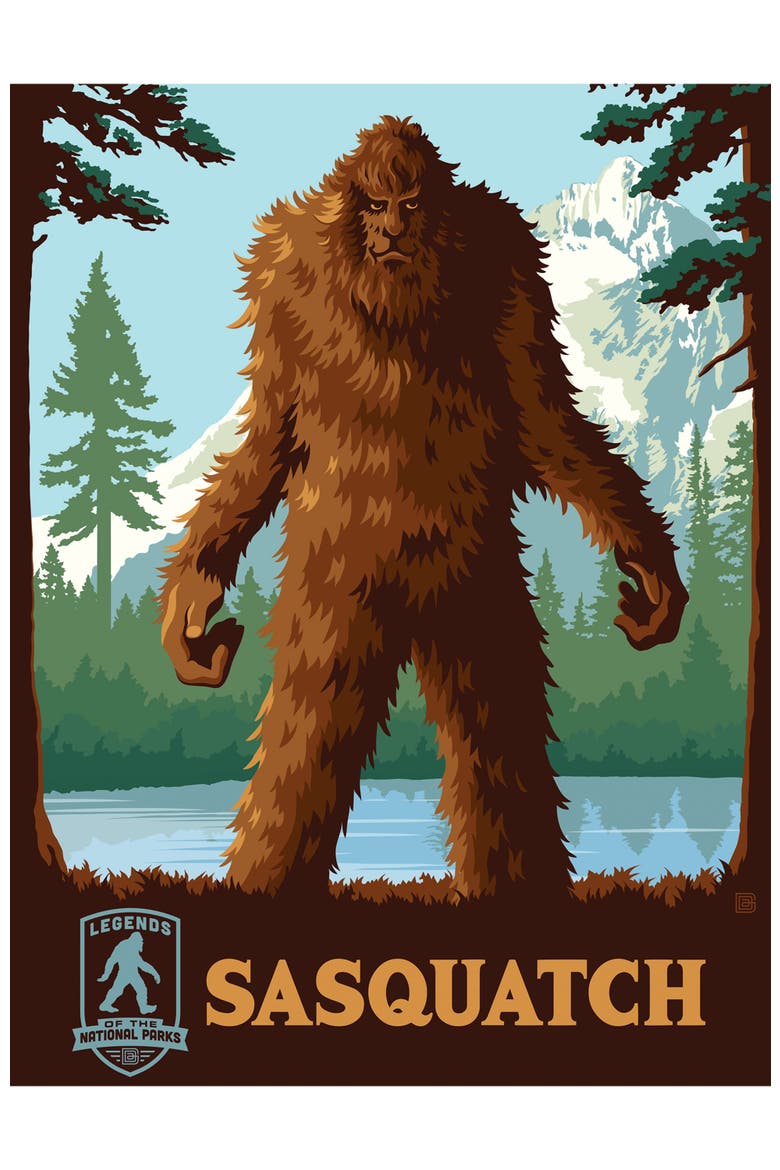 Sasquatch 300 Piece Jigsaw Puzzle, Alternate, color, Multicolor