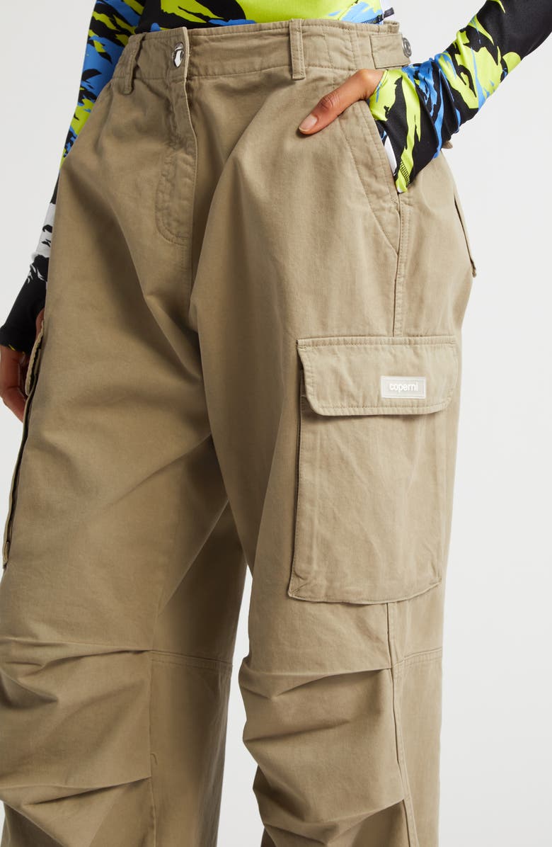 Coperni Wide Leg Cargo Pants, Alternate, color, 