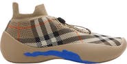Burberry Check Knit Neptune Sneakers