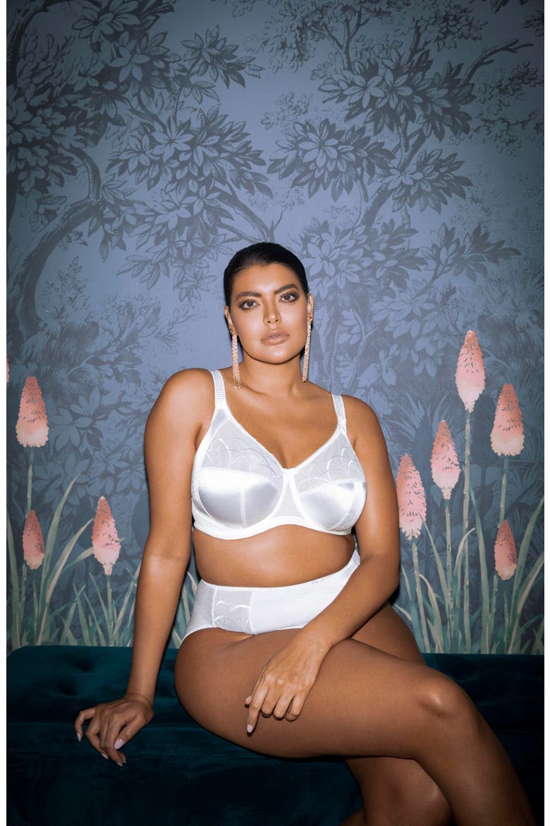 'Cate' Underwire Bra, Alternate, color, WHITE