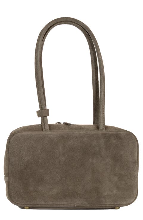 Iris 92 Suede Shoulder Bag
