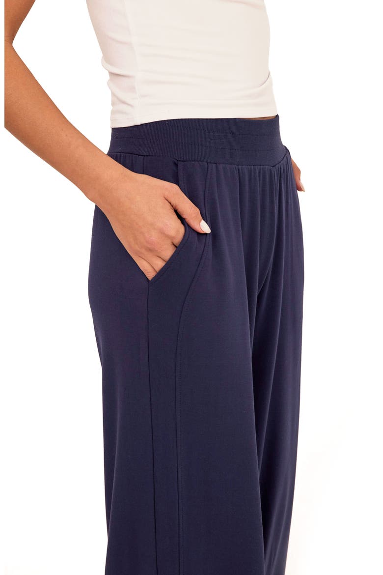 Esmeralda Feather Wide Leg Pants, Alternate, color, STARGAZER