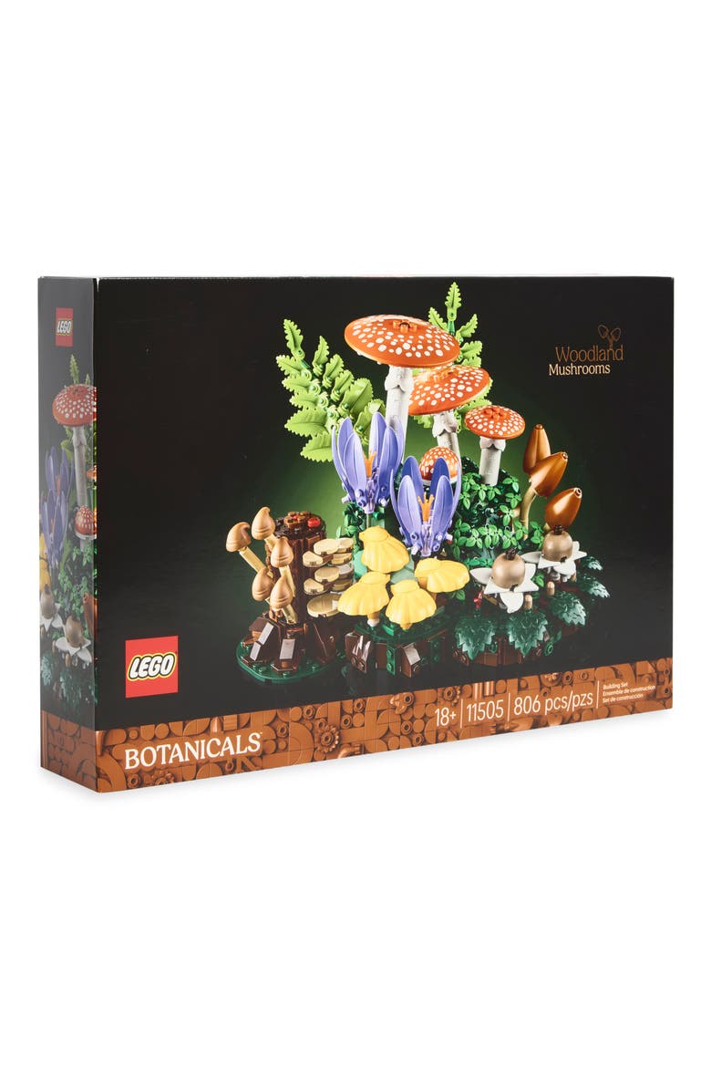 Woodland Mushrooms Building Set 11505, Main, color, MULTI