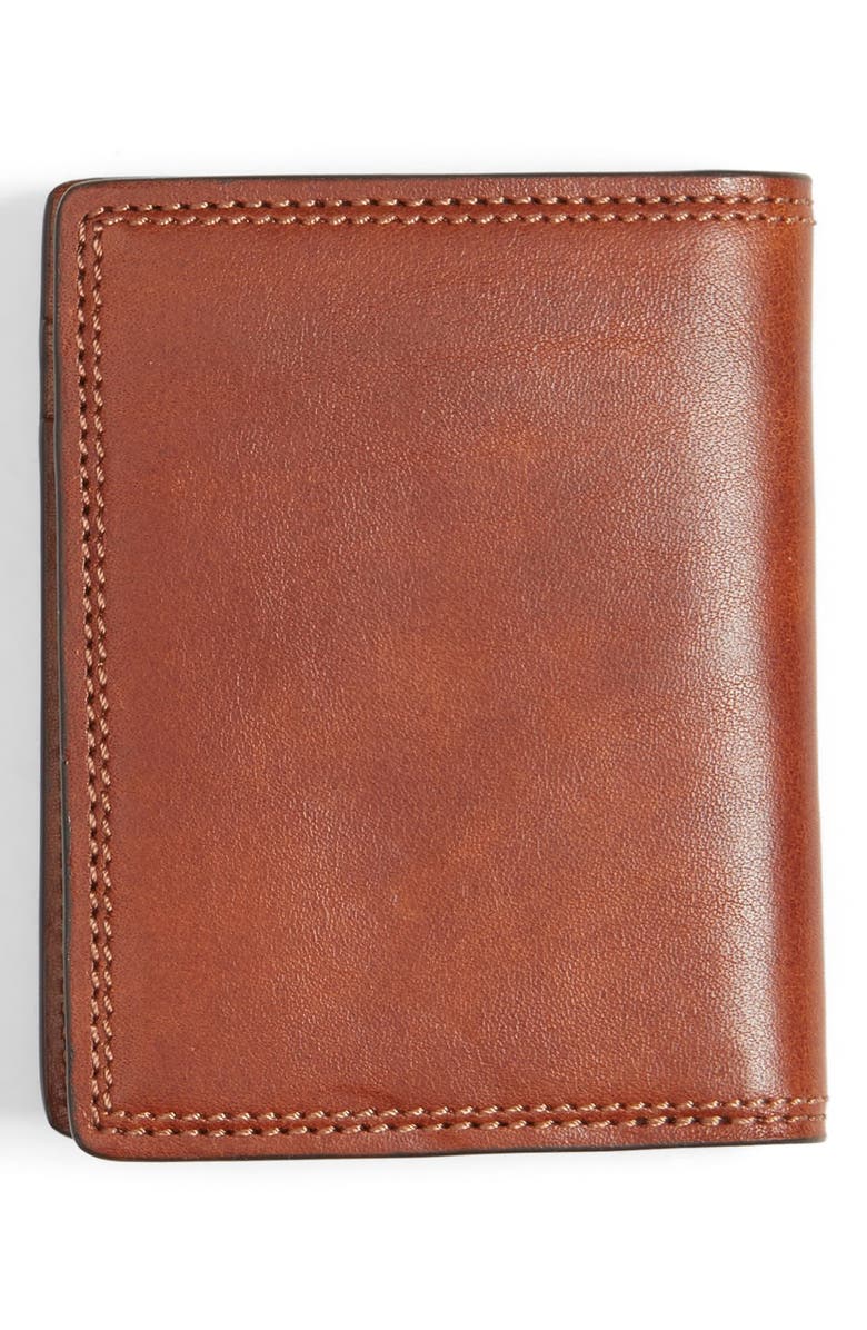 Bosca Leather Front Pocket Money Clip Wallet, Alternate, color, 