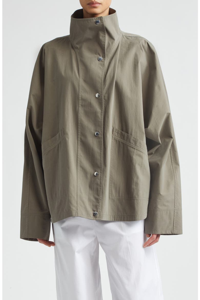 Summer Water Repellent Parachute Jacket, Main, color, CLOVE