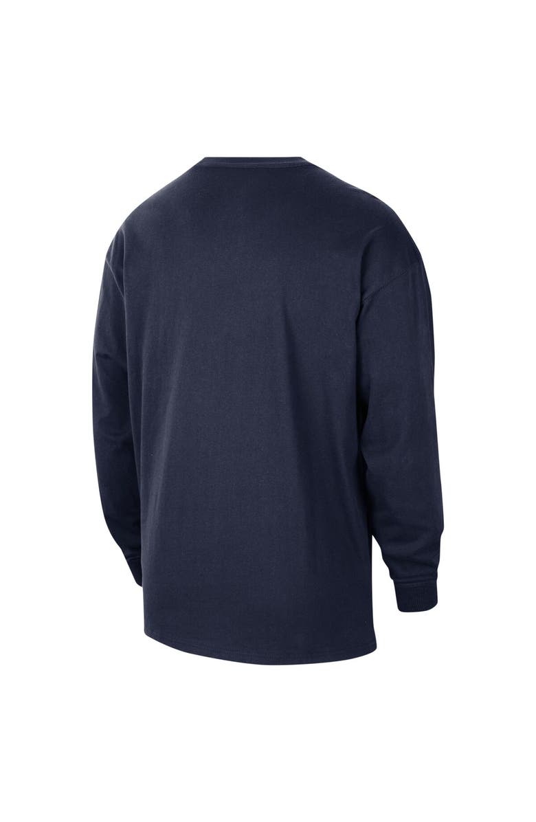 Nike Men's Nike Navy Michigan Wolverines Heritage Max90 Long Sleeve T-Shirt, Alternate, color, 