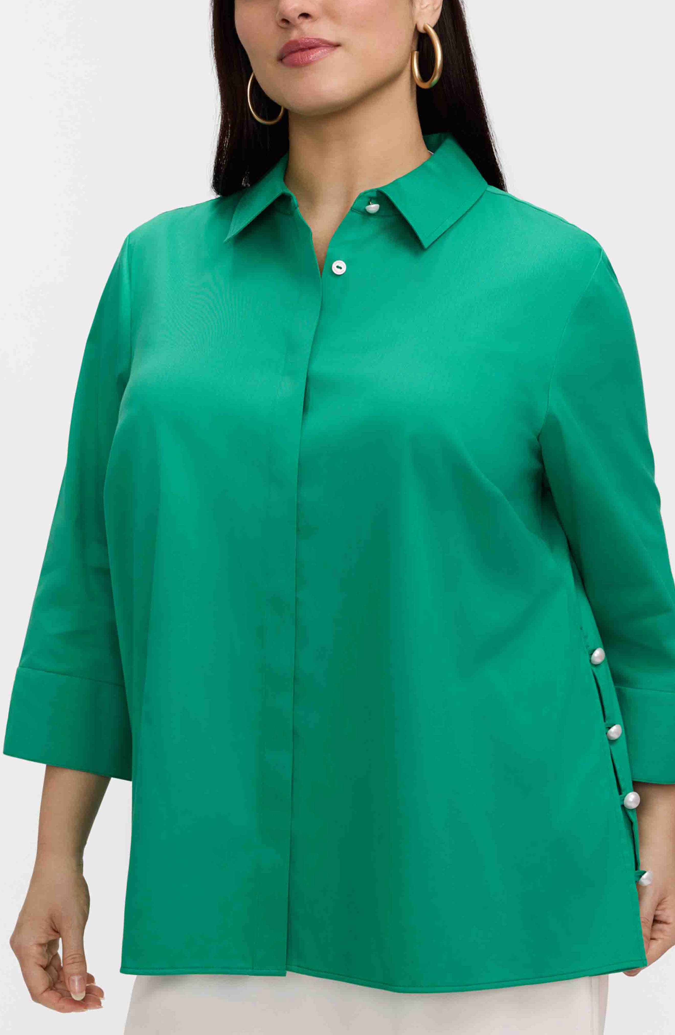 Beatrice Side Button Shirt - image 3