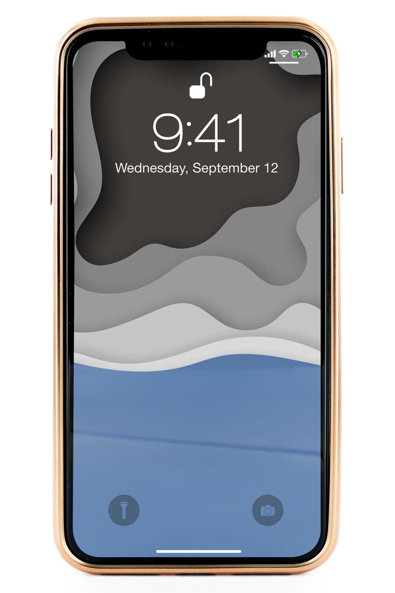 Champagne iPhone X/Xs/Xs Max & XR Case, Alternate, color, BLACK