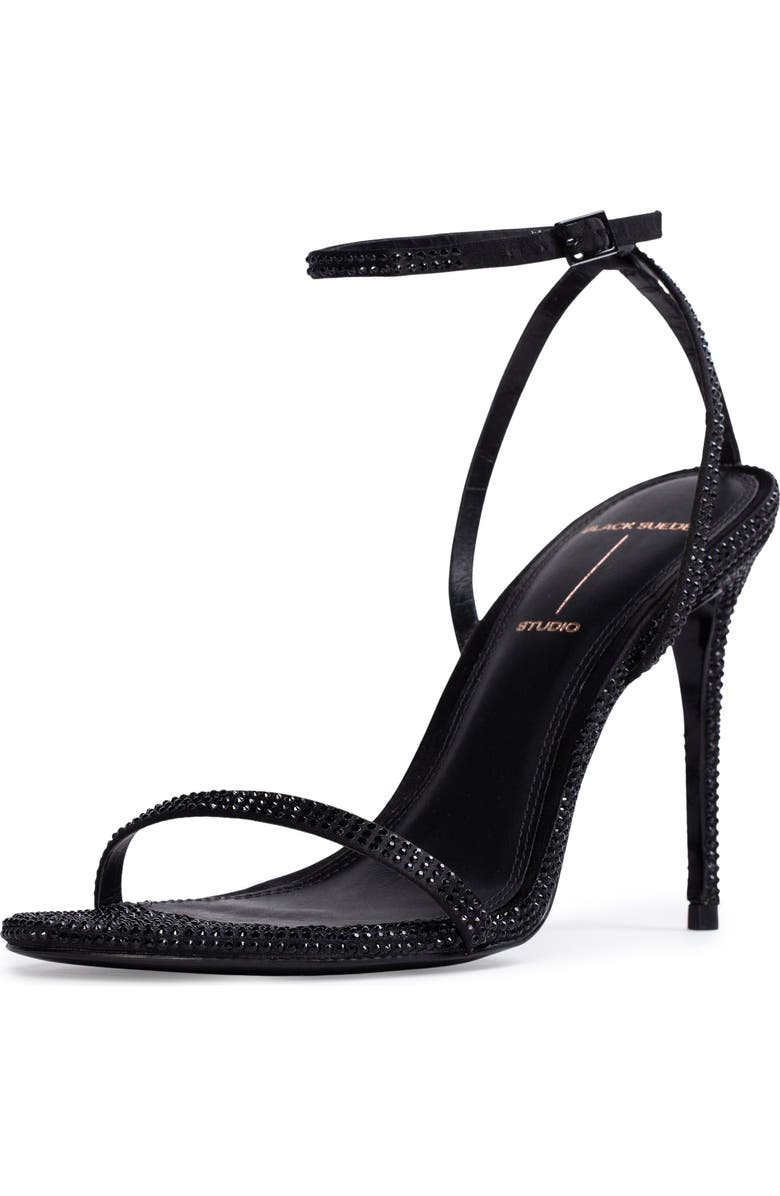 BLACK SUEDE STUDIO Everly Ankle Strap Sandal, Alternate, color,